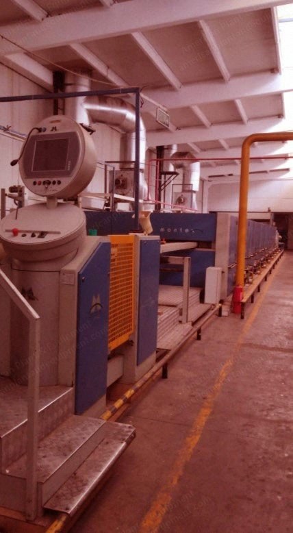 Monforts, Montex 6500, 2011, 3400mm Working Width, 8 Chambers, Gas Heated