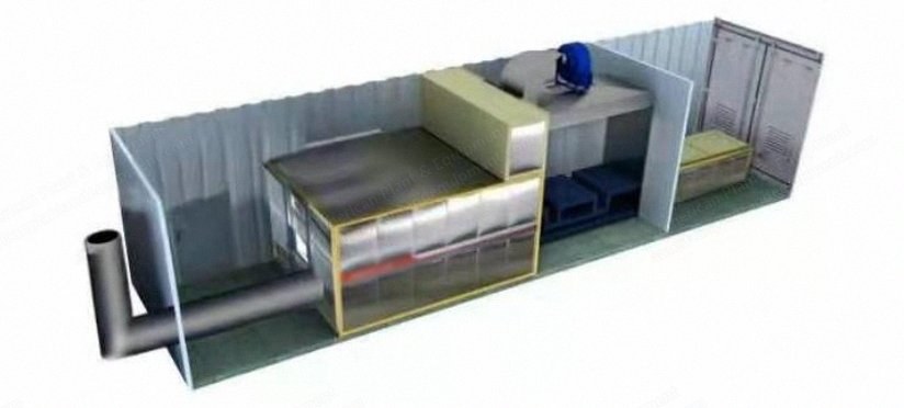 NovaStar, TI107, Human Cremation Machine, Light Diesel / Gas Fuel, 180mm Insulation