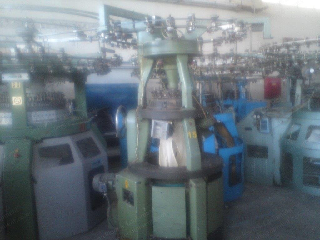 Albi, RFH, Double Bed Rib Body Size Circular Knitting Machine, 18 GG