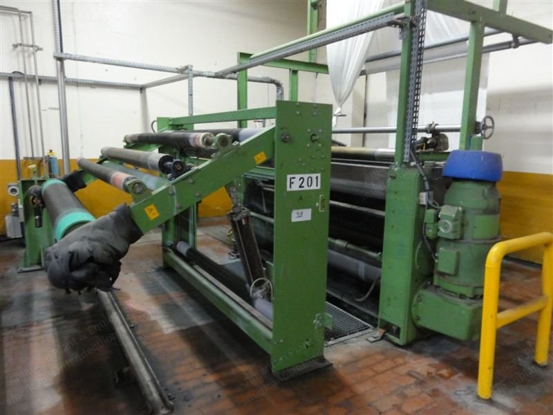Kusters, 93-1-053-32.83, 1993, Dyeing Padder, 2000mm, with Kitchen, 4 Vats Bastian Batcher