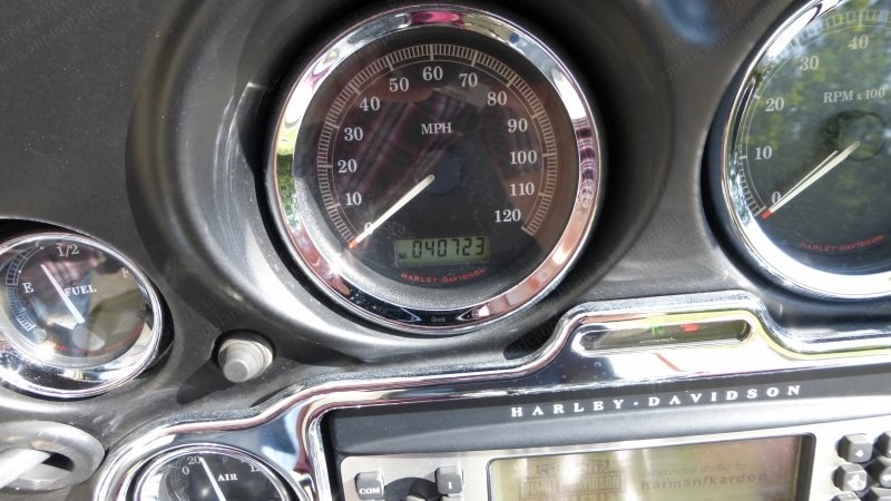 Harley Davidson, FLHTCU Electra Glide Ultra Classic, 2007, Burgundy and Cream, Alloy Wheels, Security System