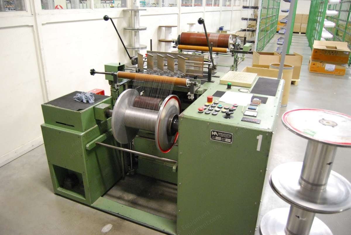 Affüper, SMA 500, 1989, Direct Warping Machine, Max Beam 500x500mm, with Liba 336-End Creel