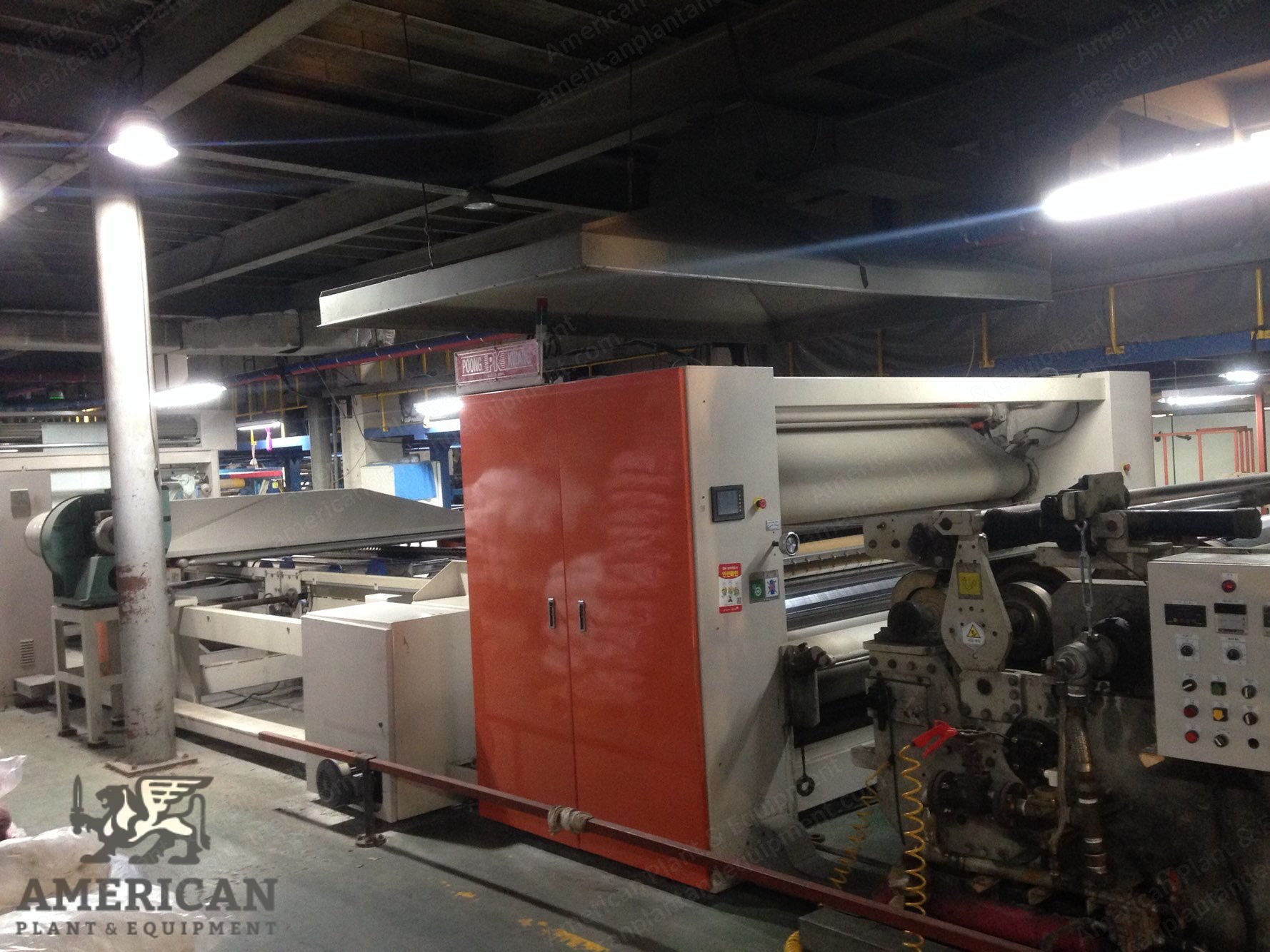 Poong Kwang, Knit Open Compactor, 2012, Working Width 2400mm, Pin Tentering Section 8m