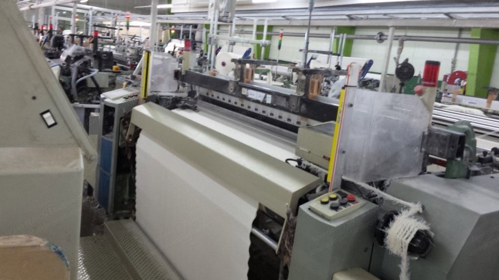 Picanol, Omni Plus, 2001, Air Jet Cam Loom, 1900mm Width, 4 Colors