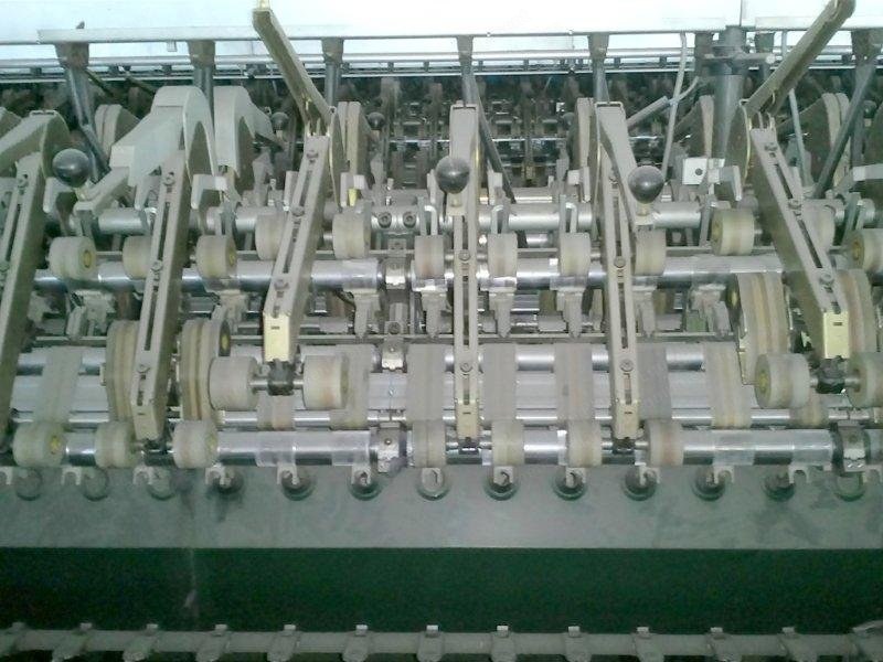 Zinser, 420S, 1995, 960 Spindles, 82.5mm Pitch, 46mm Ring Diameter, SKF PK 1601 Drafting