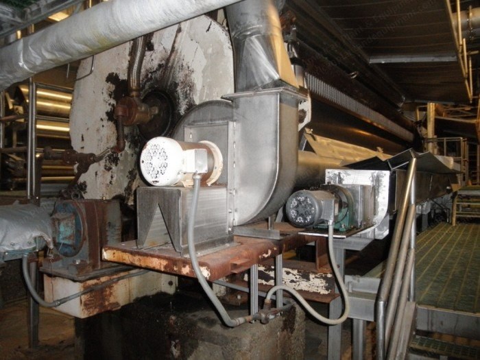 Buflovak, Potato Dryer, 1991, 5' Diameter x 17' Long, 150 PSI, Single-Drum Dryer