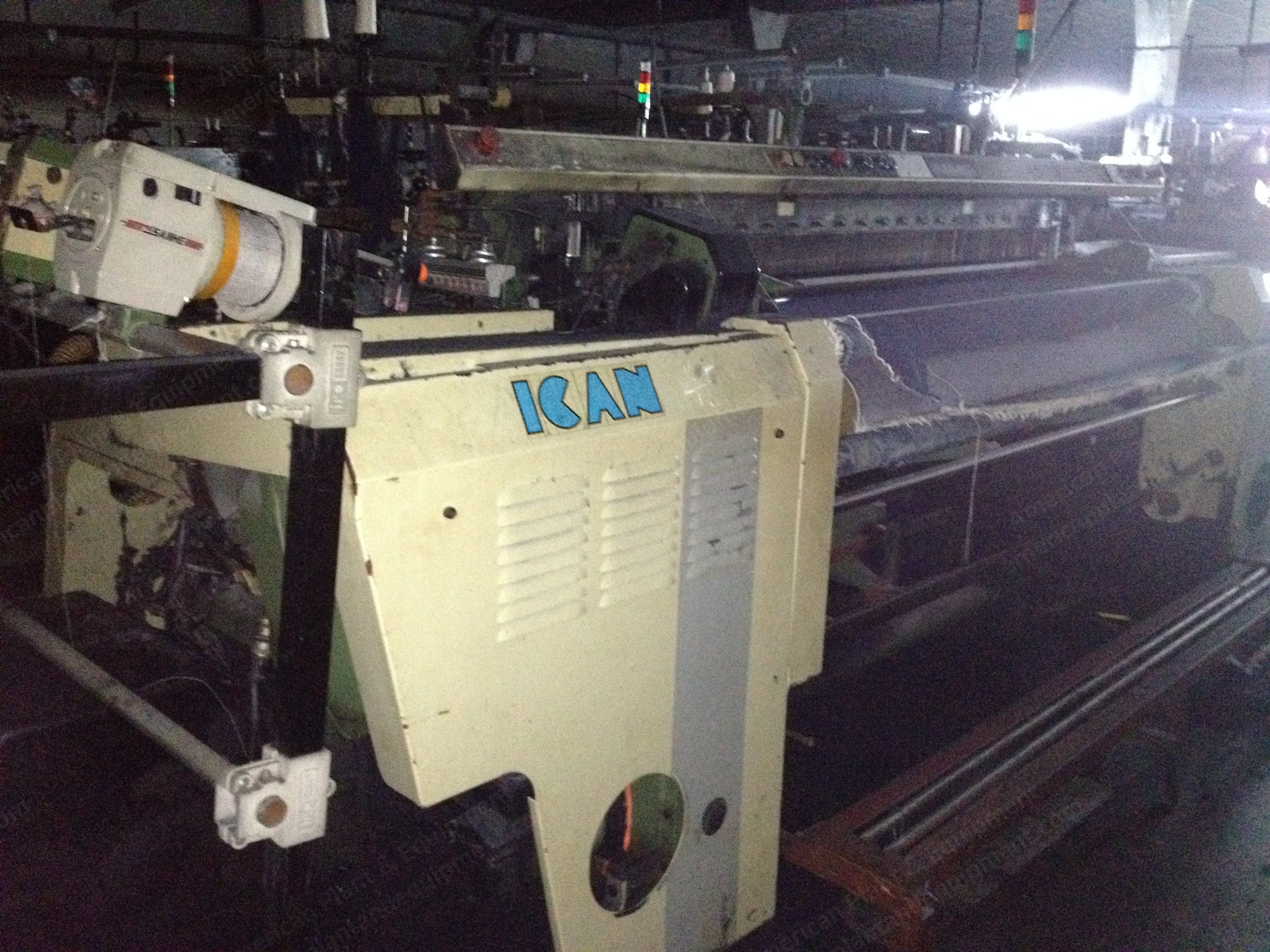 Picanol, GTX Plus, 2005, 1900mm, 2650 E-Dobby, 6 Heald Frames, 2 Weft Feeders