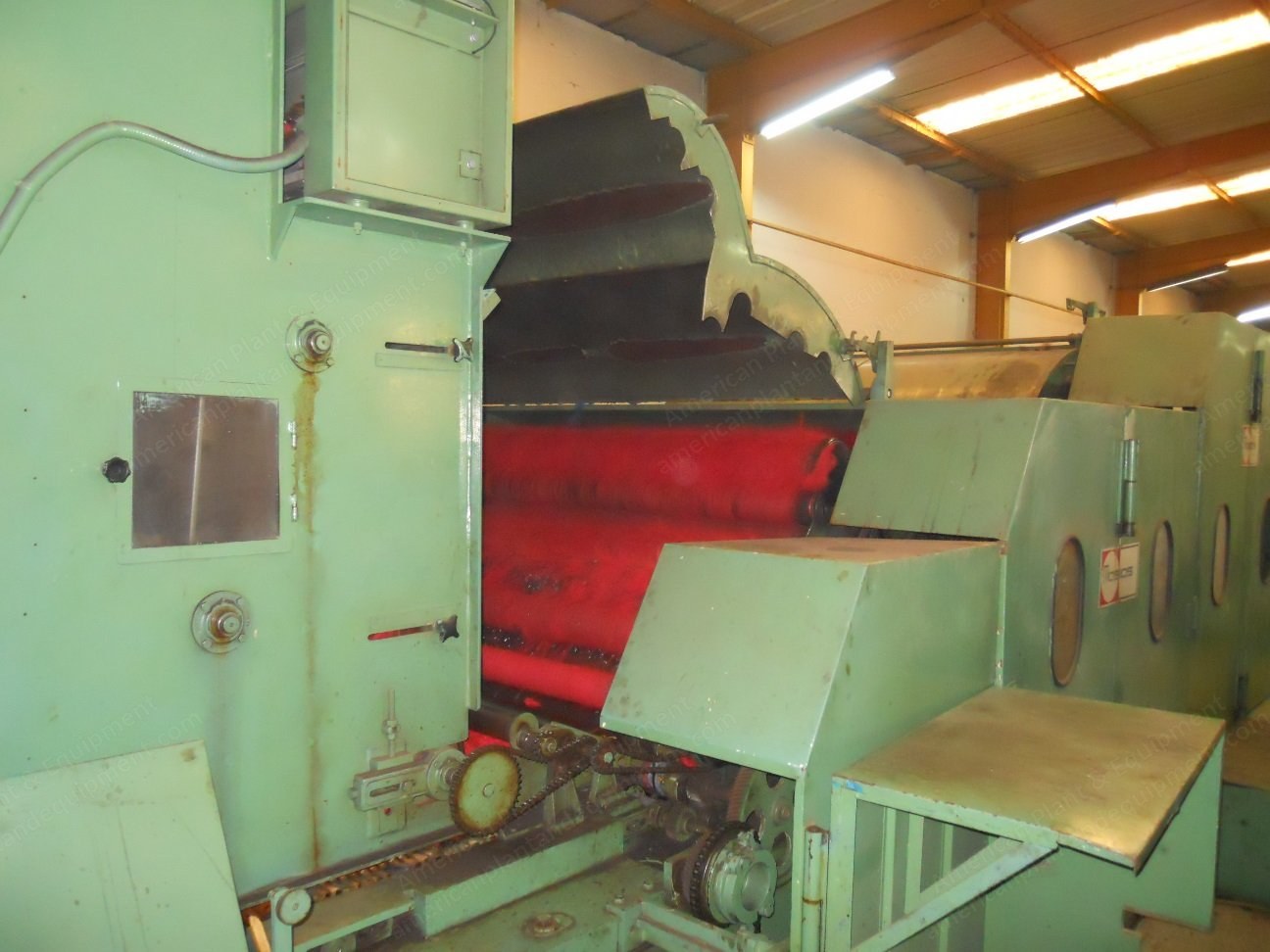 Masias / Autefa / Fehrer, Nonwoven Line, 5000mm Exit, 2500mm Carding Width, 4800mm Needle Loom Width