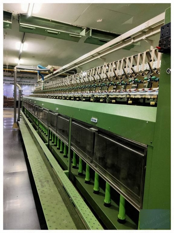 Truetzschler Blow Room and Zinser Roving Frames, 1997/2002/2005, Truetzschler Blow Line, 4 Zinser 670 Roving Frames, 96 Positions