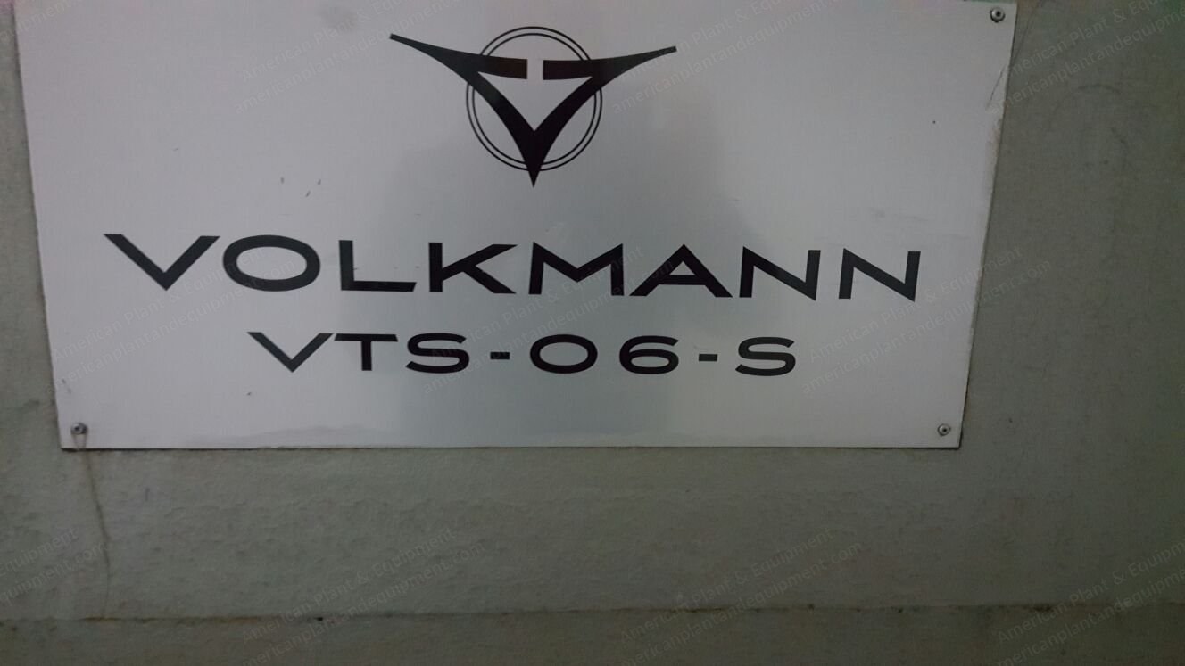 Volkmann, VTS-06-S, 1972, Twister, 80 Spindles, 10" Feed, 10" Exit