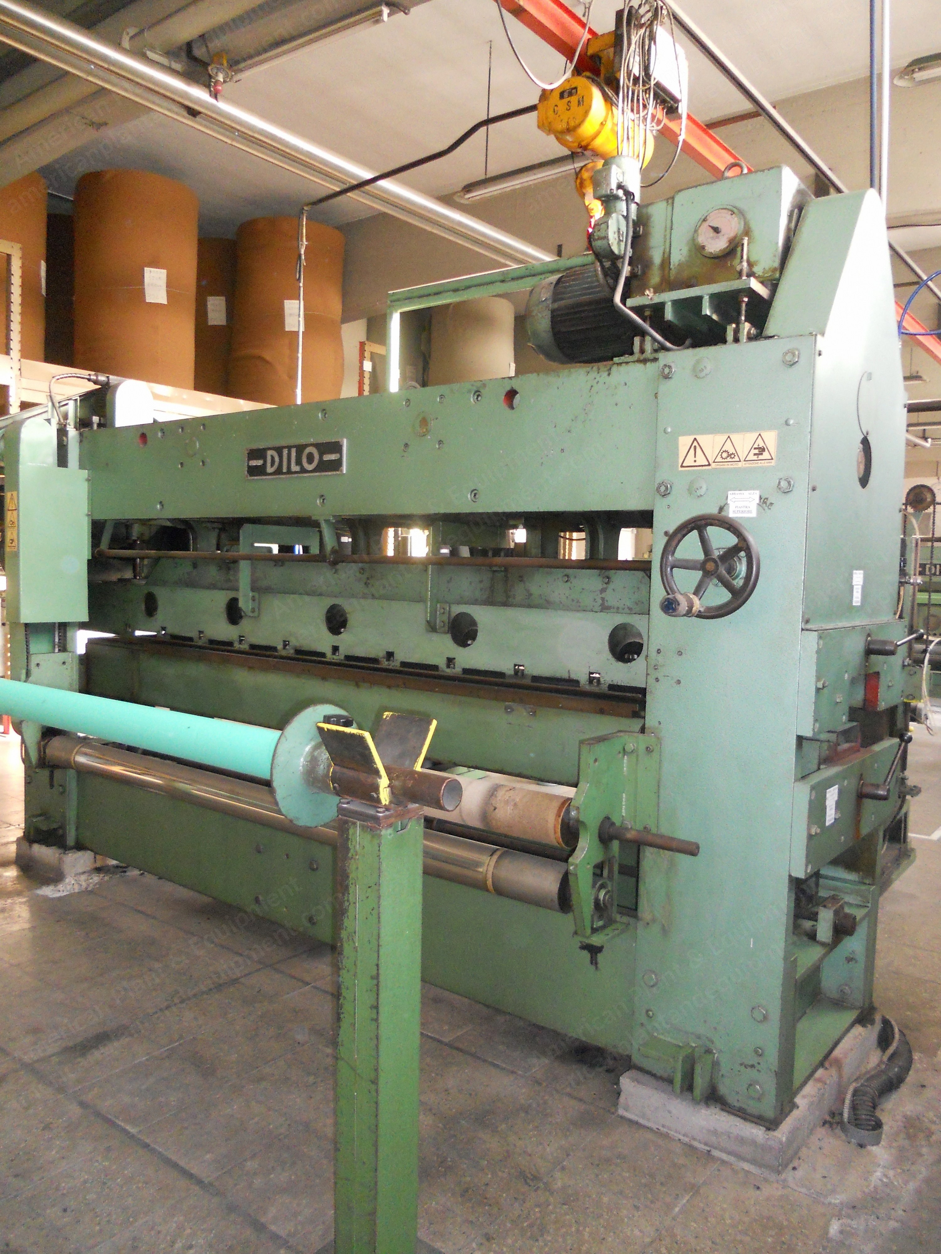 Dilo, Di-Loop SNO 25, 1971, Structural Needle Loom, Working Width 2500mm, with Winder and Unwinder