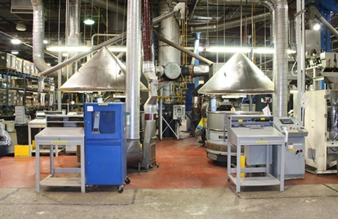 Jabez Burns, 23R, Complete Coffee Roasting Plant, 4200 lbs/hr Capacity, Rebuilt 2013
