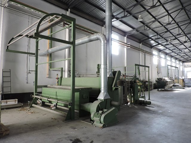 Parex Singeing Machine, 1990, 3400mm Roller Width, 3200-3300mm Working Width, with Desizing Tank