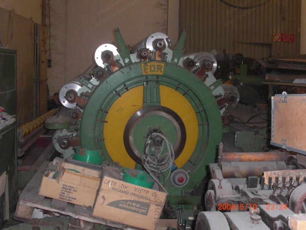 F.O.R., Uniblok, 1980s, Carding Machine, 2500mm Working Width, 1 Can Delivery, Imat Drafting