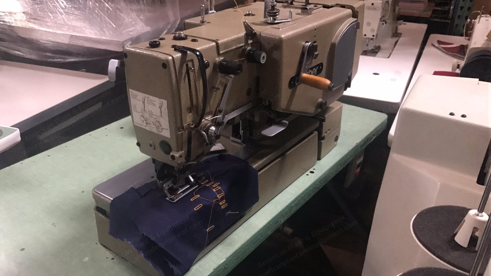 Brother, LBH-1700, LH4-B816-21, LH4-B815A, Button Hole Machines, 3 Units