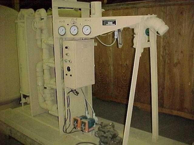 Cosmodyne, PD 81146, Reverse Osmosis Water Purification Unit, 150000 GPD, Skid Mounted, Diesel Powered