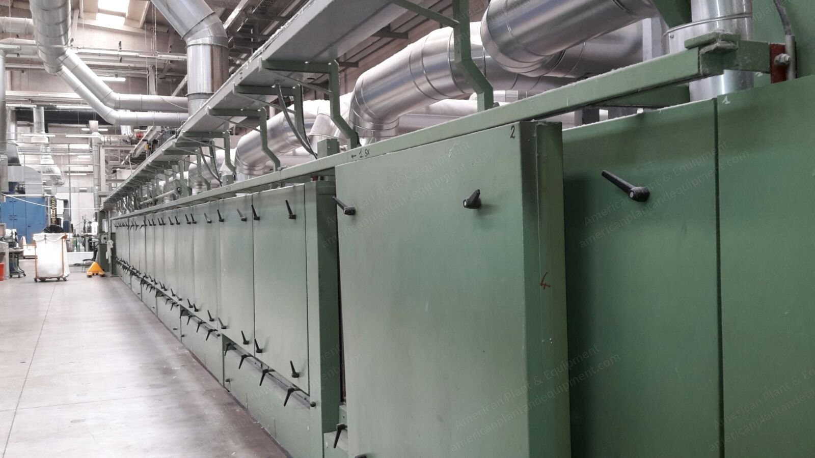 Babcock, 8 Chambers, 2000mm, Oil Heated, Horizontal Pin Chain, Year 1995