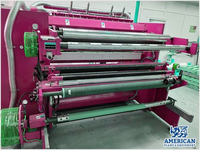 Dusenbery, 835, Duplex Slitter Rewinder, 62 inch Width, 40 inch Unwind, 30 inch Rewind