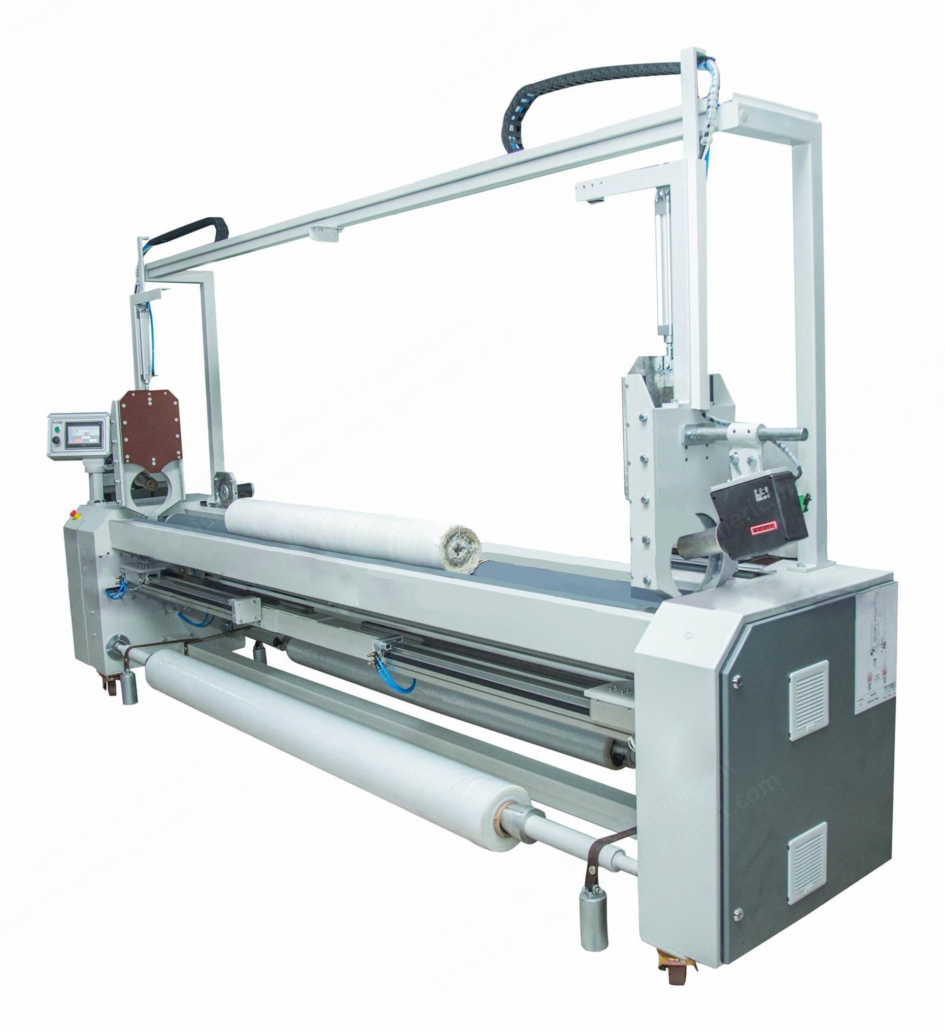 NovaStar, PK.350, Semi-Automatic Fabric Roll Packaging Machine, Capacity 50-60 Rolls/Hour, Roll Diameter 150-350mm