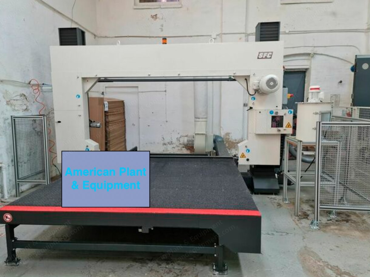 Trans-Foamers SFC, TF-H, 2021, Horizontal Foam Splitting Machine, 2500x2500mm Table, 1300mm Cutting Height