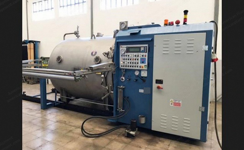 MCS, Comby-Jigger JP70, 2003, 2000mm Roller Width, High Temperature 144ºC, Hydraulic System