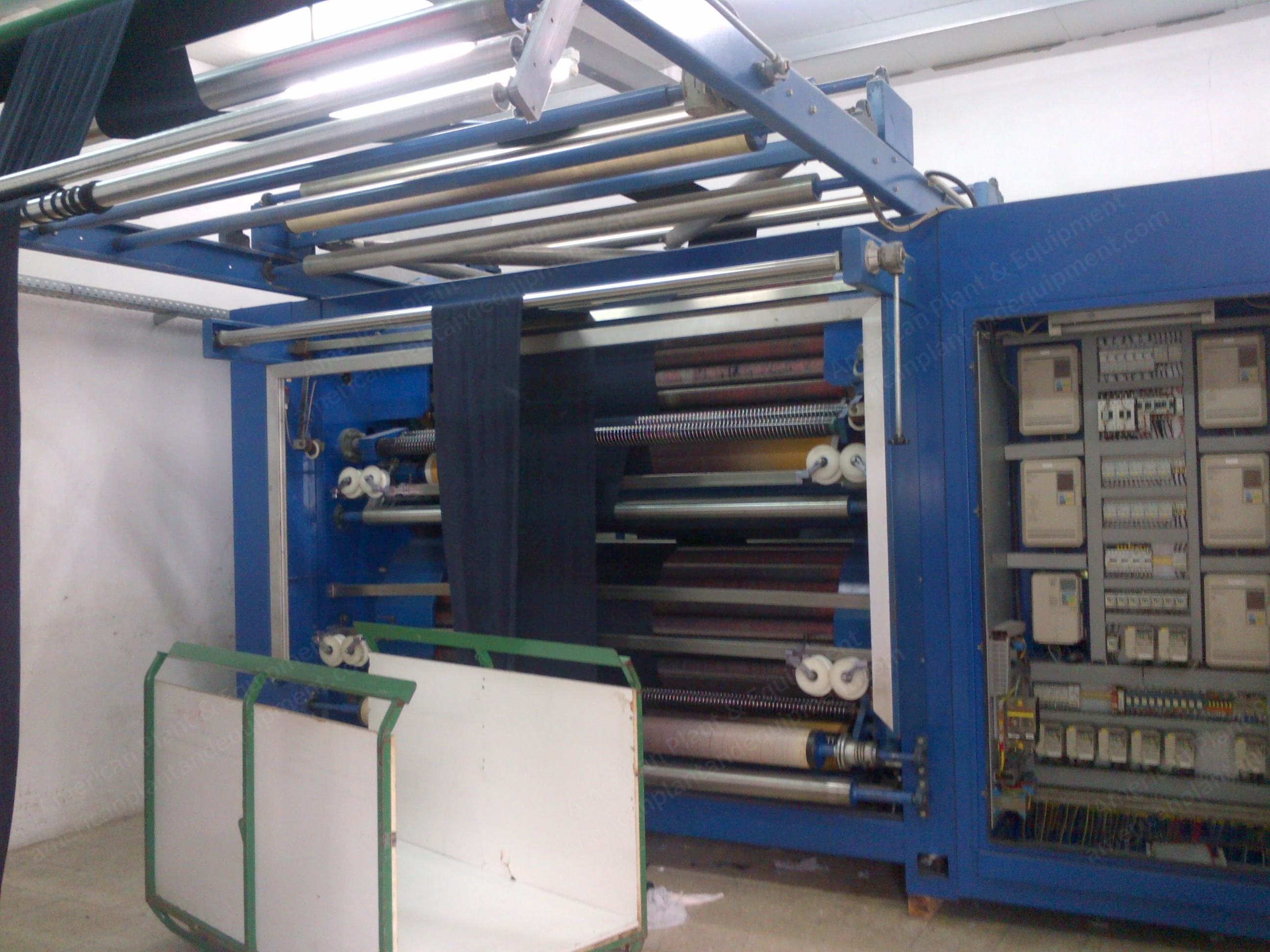 Lamperti, Double Drum Raising Machine, 2001, 2400mm Open Width, 1100mm Max Tubular Diameter