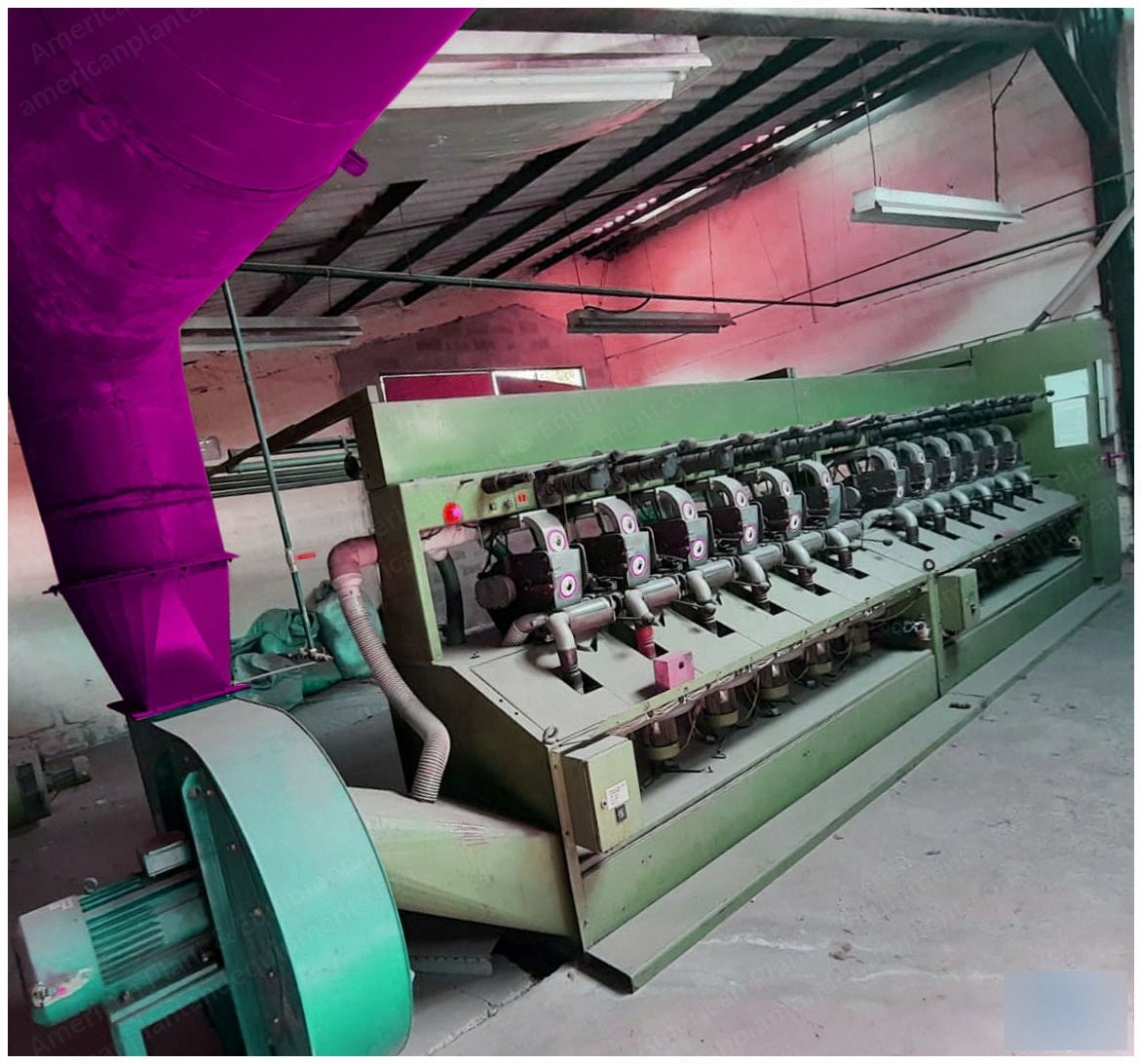 Fehrer, Dref 2, 1982, Friction Spinning Machine, 12 Positions, 220V