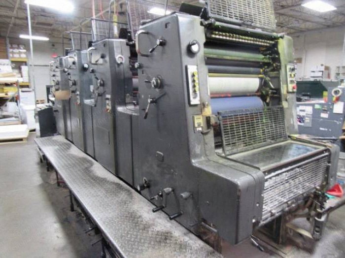Heidelberg, MO-V-Straight, 1982, 4 Colors, 480x650mm, Kompac Damps