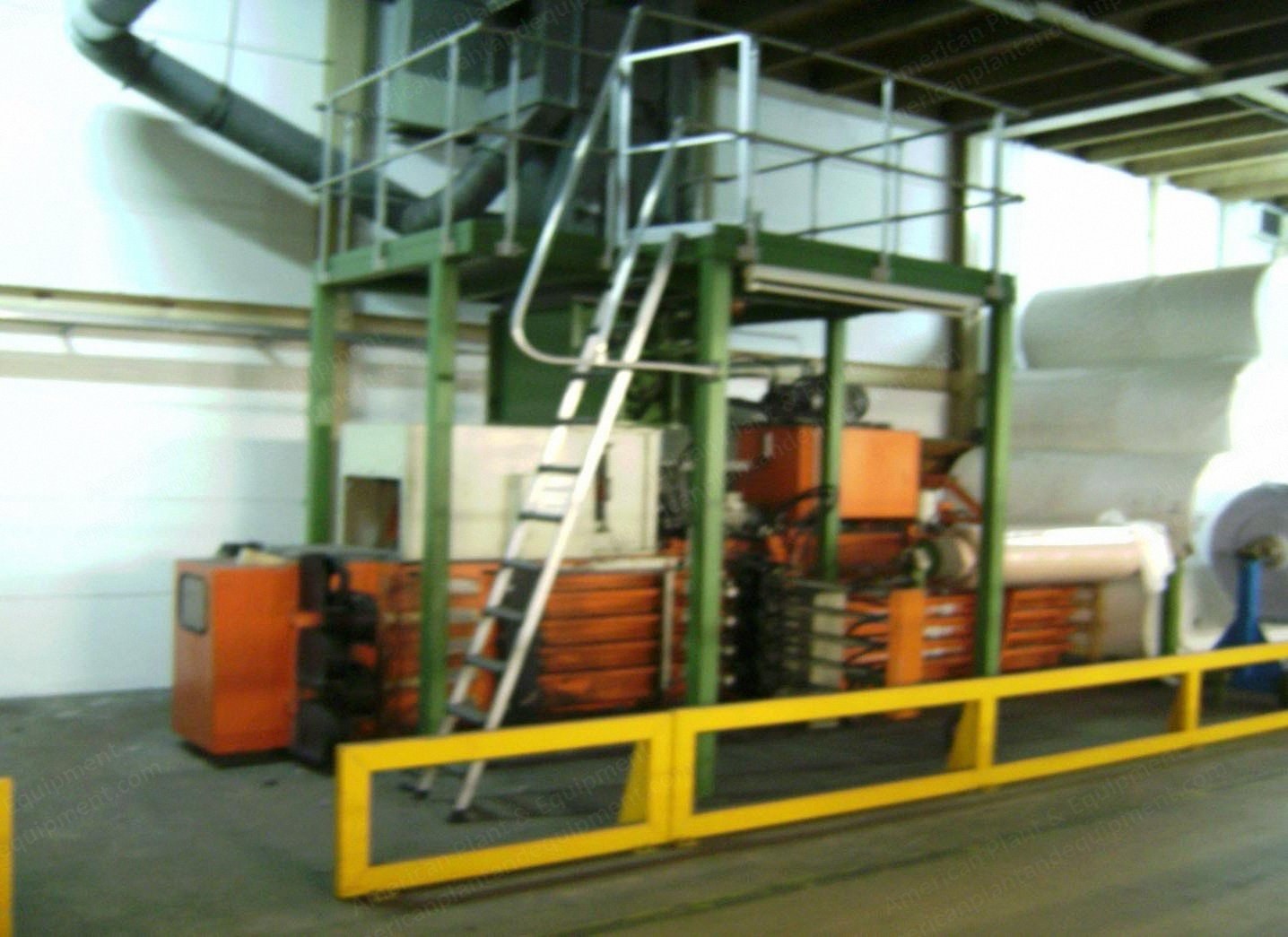 HSM, Horizontal Bale Press, 1991, 20 Tons Pressure, 130 kg Bale Weight