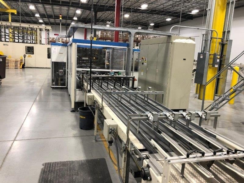 TMC, Qualywrap 1800FM, 1998, Bathroom Tissue and Kitchen Towel Wrapper, 170 cycles/min, 400VAC