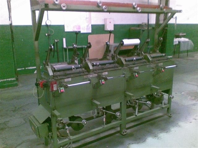 Dietze + Schell, DS100, Air Entangling Machine, 4 Spindles, 4 Winders