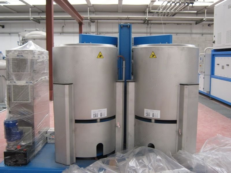 RF System TES 85A Dryer and Dettin Berta 36 Hydro Extractor, 2008, 130 kVA, with 4 Extra Loaders
