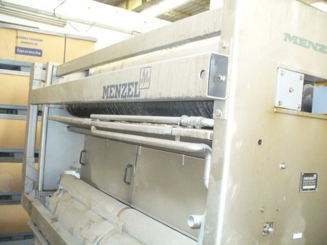 Menzel, Pad, 1999, 4 Roll, Stainless Steel Cloth Resting Box, Combination Drum and Horizontal Washer