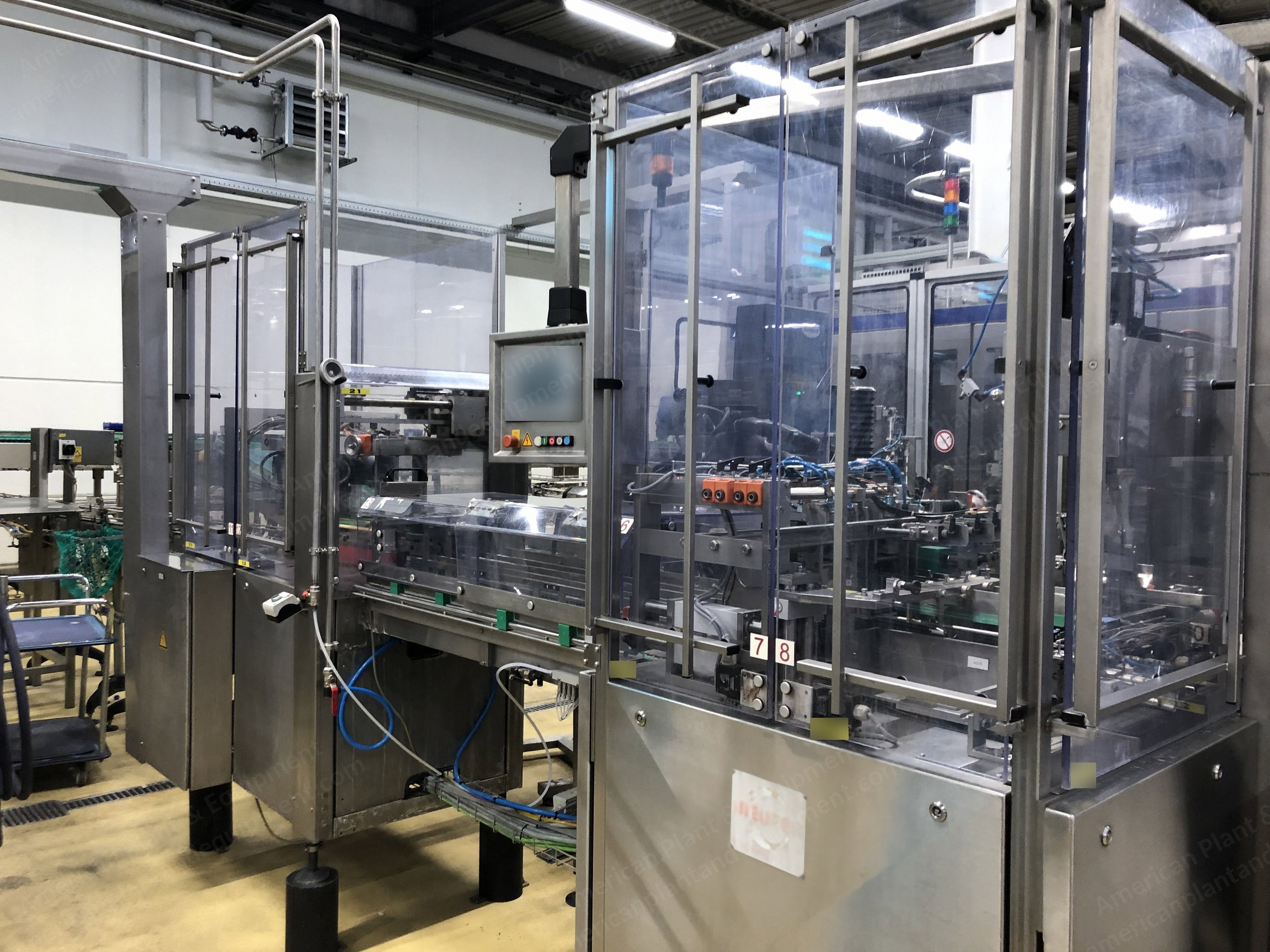 Tetra Pak, TBA 21, 2003, 500ml Prisma Format, Mauer Cardboard Packer, Stream Cap Capper