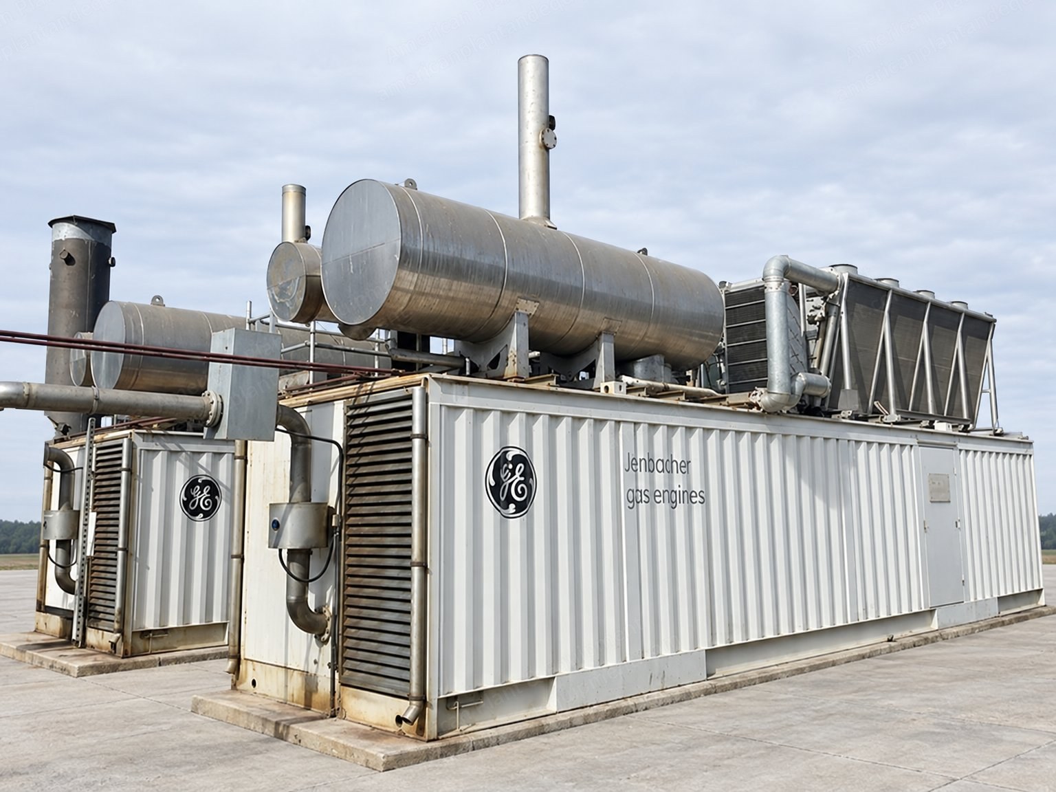 Jenbacher, J320 GS, 2010, Gas Engine CHP Unit, 1,064 kW, 50 Hz, Containerized, Currently Running