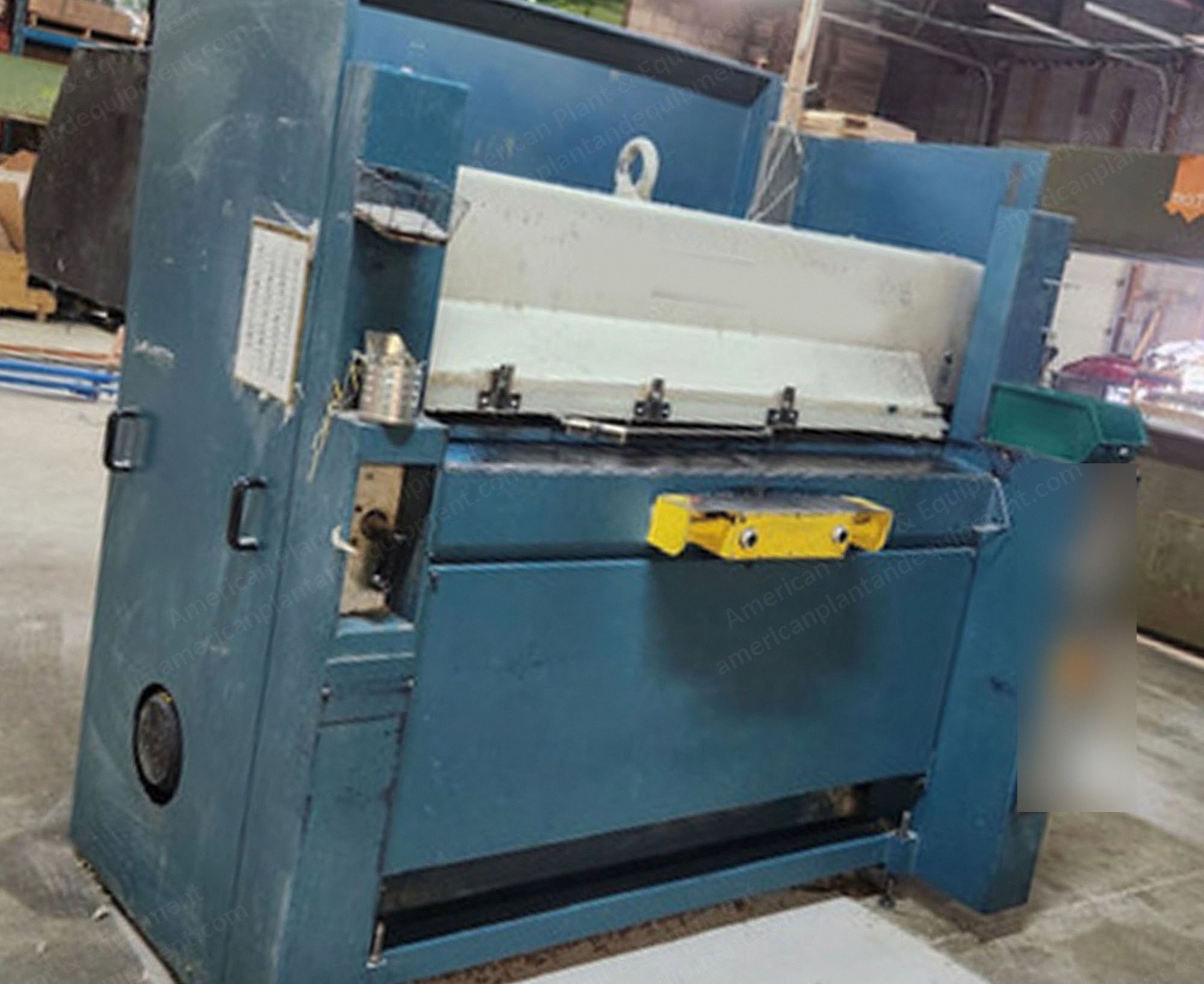 Atom, S358, Hydraulic Die Cutting Press, 50 Ton, 63x31 Inch Bed