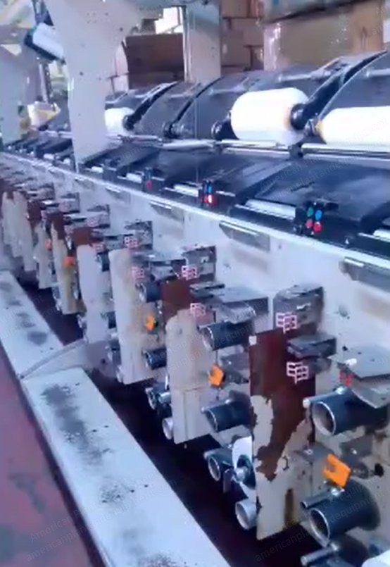 SSM, DP2 / DP3, 1999 - 2003, Lycra Air Covering Yarn Machines, 20 to 25 Heads