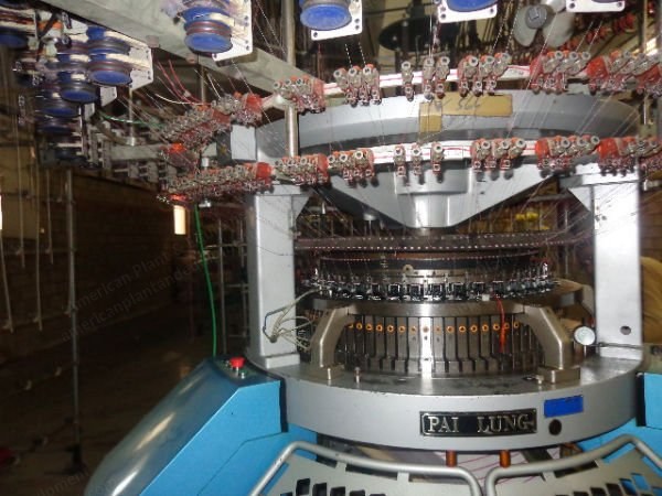 Pailung, PL-XSCS/6, 2006, Circular Knitting Machine, 30 to 34 Inches, 24gg, 6 Colors