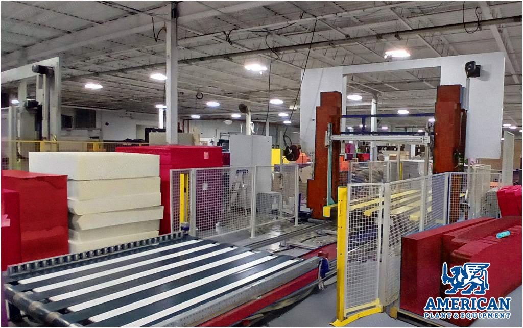 Baumer, OFS-HE, 2024, Horizontal CNC Foam Cutting Machine, 86x90x54 inch Bun Capacity, Automatic Turntable