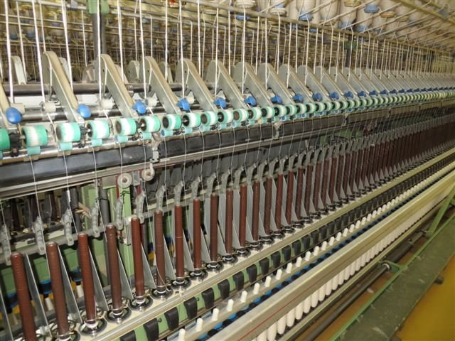 Marzoli, NSF4, 1997, Ring Linked Spinning Frame, 768 Spindles, 75mm Gauge, with Schlafhorst 238 Winder