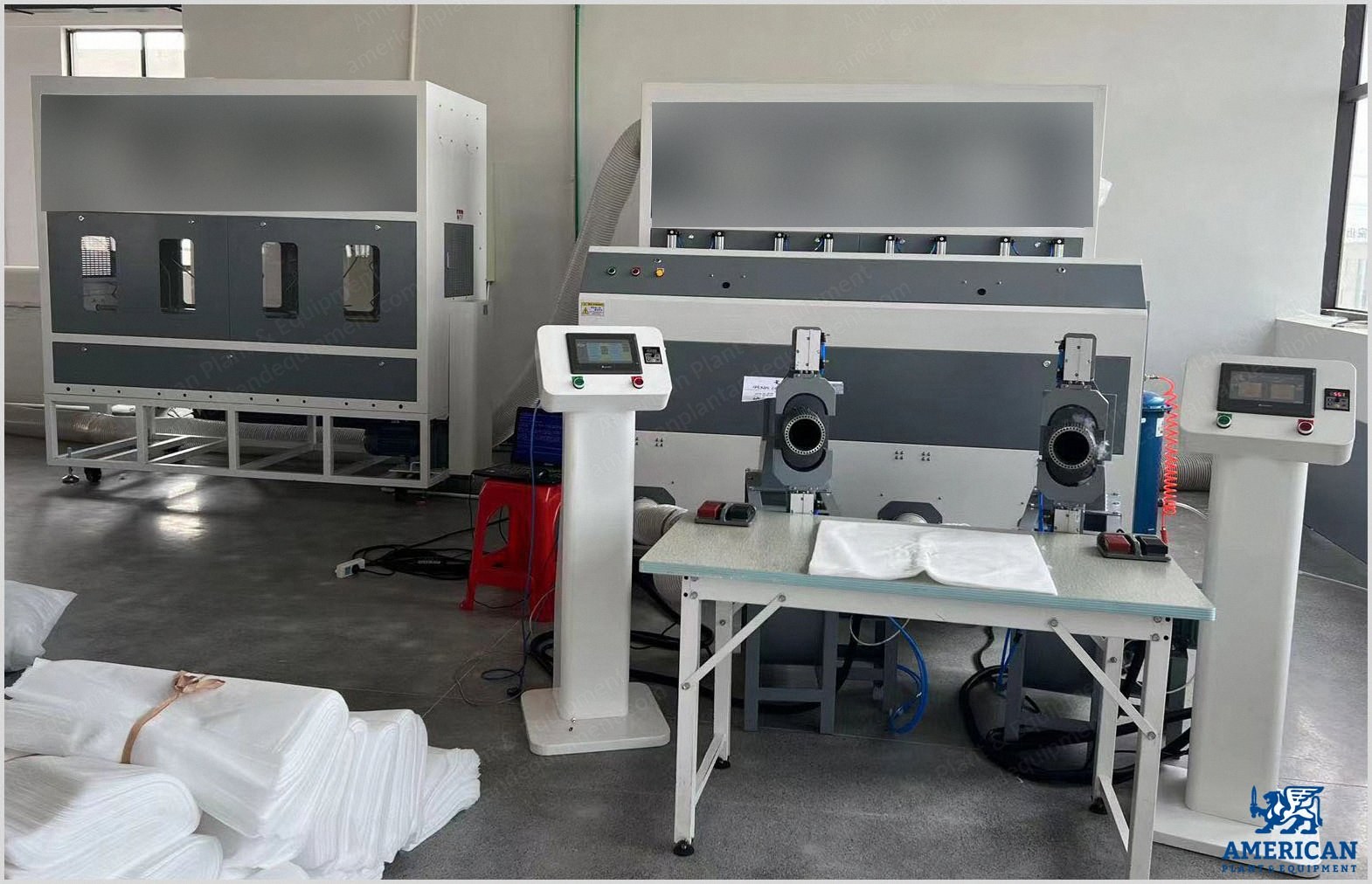 NovaStar, PC318, New, Down Feather Filling Machine, Capacity 30 to 55 kgs, 4 Scales, 220V