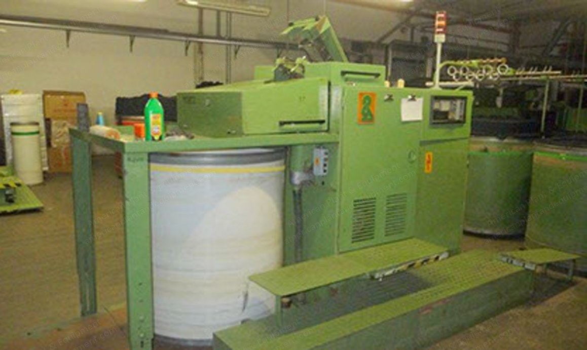 Rieter, SB51, 1979, 3 Roller Drafting, 8 Slivers Feeding, 1 Can Delivery 1000x1200mm