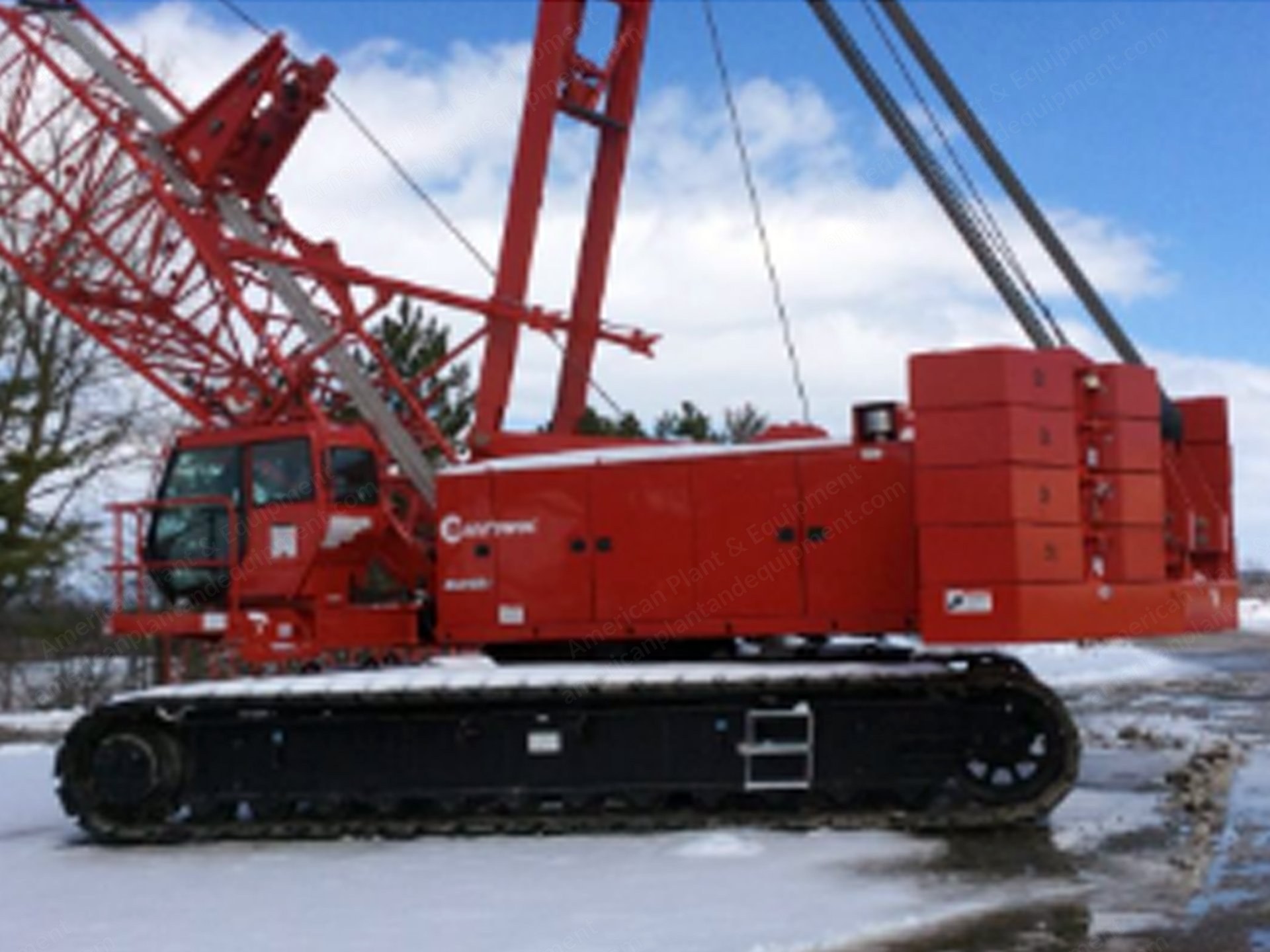 Manitowoc, MLC 165, 182 Ton Crawler Crane, Free Fall Drums