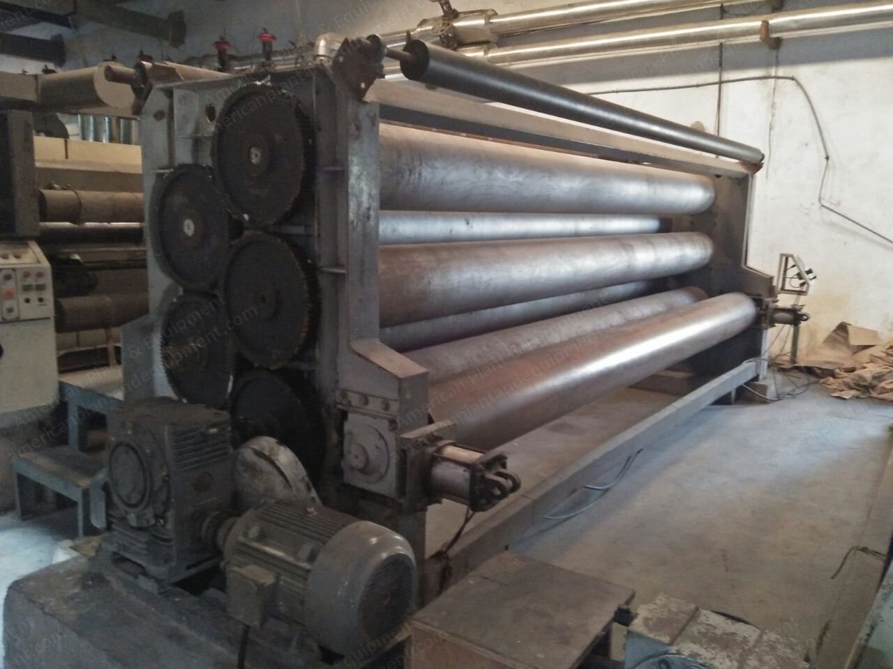 Olbrich / Stenmech, Water Based Coating Line, 2010, 4200mm Working Width, 4 Chambers