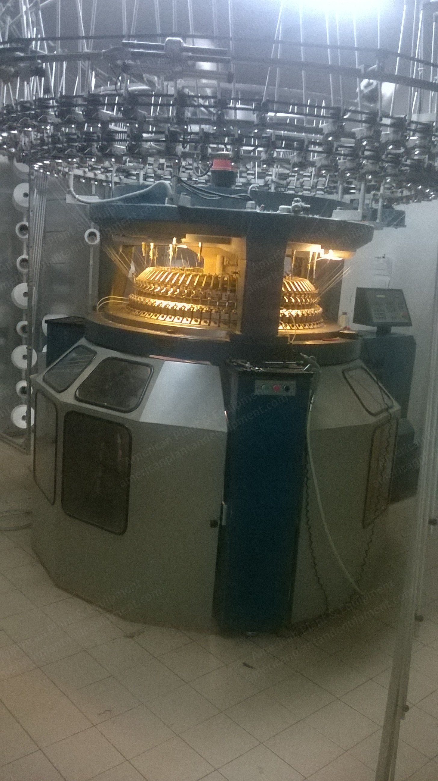 Orizio, CMOAN, 1997, 36" Diameter, 20 Gauge, Interlock/Rib Circular Knitting Machine