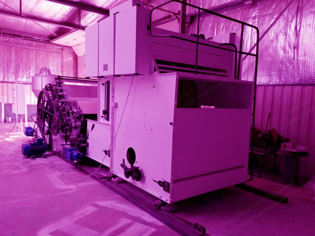 Befama, Complete Line for Fiber Ball Production, 1800mm, Reconditioned 2020
