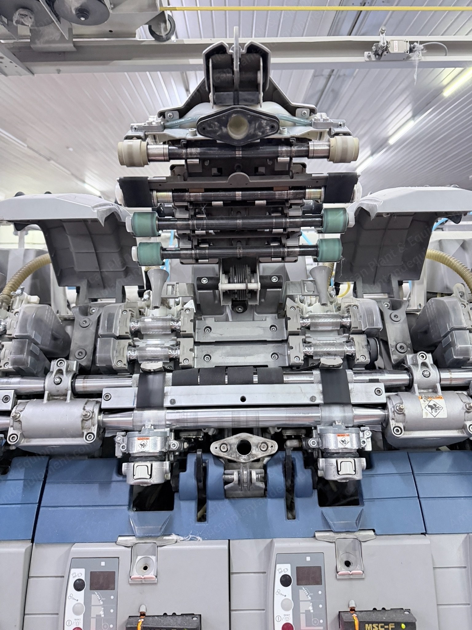 Muratec, MVS 870 III, 2012, 80 Spindles, 4-Line Drafting System, MSC-F Yarn Clearer