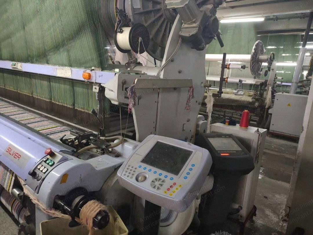 Vamatex, Silver DT, 2011, Terry Looms, 2600mm Working Width, Staubli Jacquard DX80, 2688 Hooks, 6 Colors