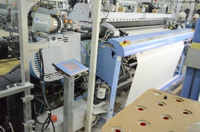 Sulzer, G6500 B 220 N8 SP, 2007, Rapier Loom, 2200mm Width, 8 Colors, Staubli Dobby 2670