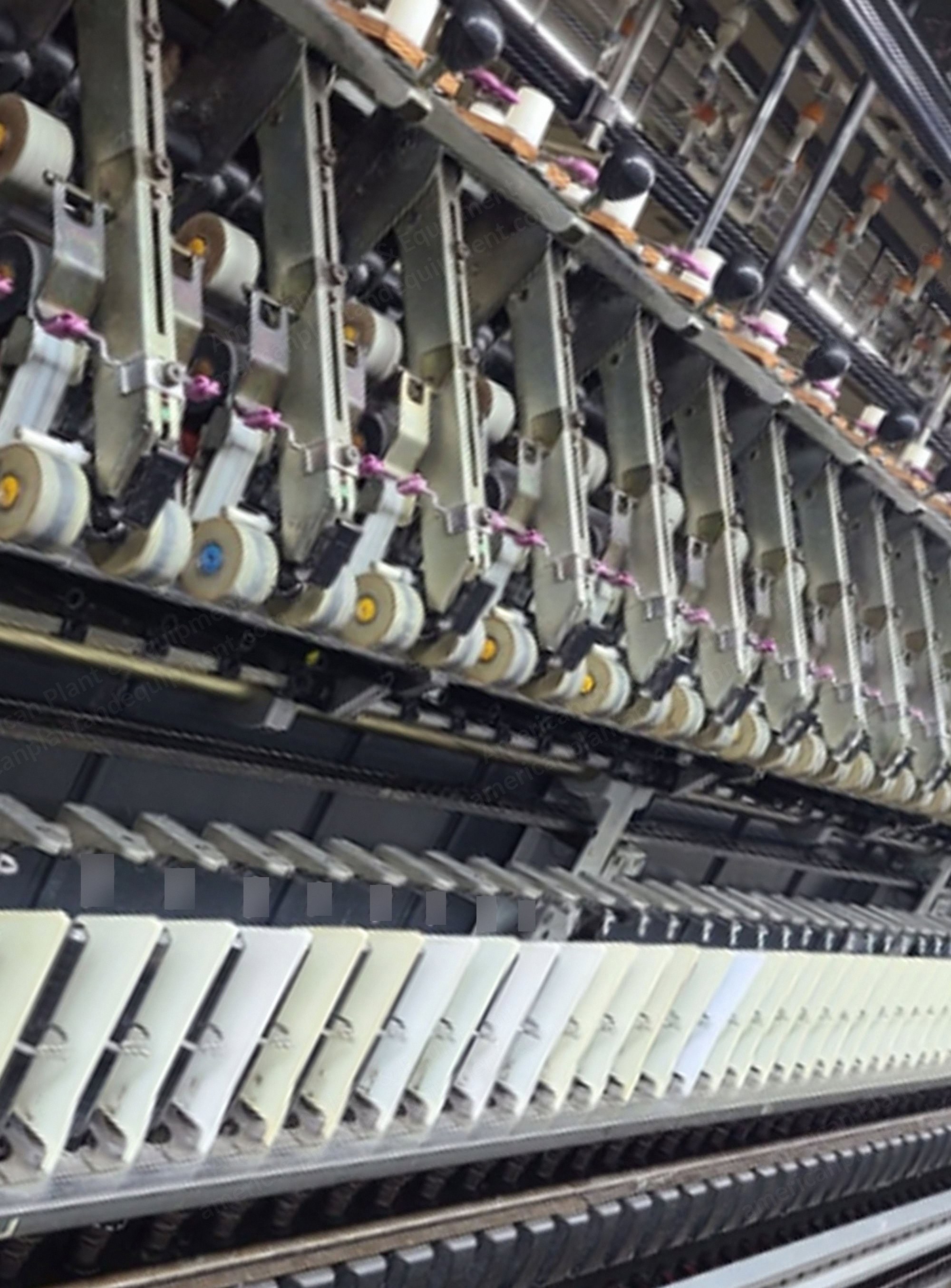 Cognetex, FTC7L, 1993, Worsted Ring Spinning Frames, 608 Spindles, 75mm Gauge, Autodoffing
